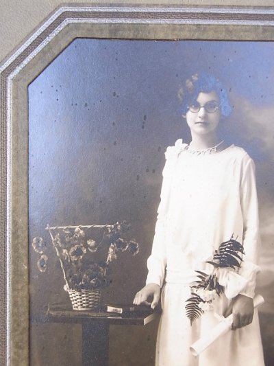 画像3: アンティーク　古い写真　アイオワ州ダベンポートの女性　2人目　店舗用装飾品　ビンテージ