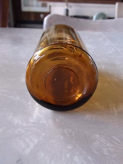 画像3: アンティークボトル　ポイズンボトル　アンバー　メディカルボトル