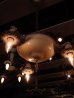 画像2: アンティーク  1920’S　ペンダントランプ　3灯　シーリングライト　装飾　シャンデリア　ビンテージ (2)