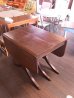 画像3: アンティーク　大型　木製テーブル　ダイニングテーブル　バタフライテーブル　キッチンテーブル　CRADDOCK DEPENDABLE FURNITURE　ビンテージ　その1 (3)
