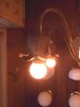 画像2: アンティーク   アーリーセンチュリー　 ペンダントランプ　シャンデリア　5灯　装飾付き　シーリングライト　ビンテージ (2)