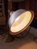 画像1: アンティーク　マシーンエイジ　1灯　インダストリアル　テーブルランプ　メタルシェード　ビンテージ (1)