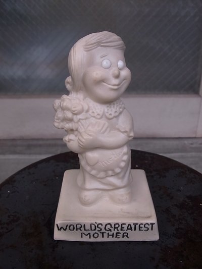 画像1: アンティーク　70's　メッセージドール　WORLD'S GREATEST MOTHER　人形　ビンテージ