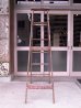 画像4: アンティーク　ウッドステップラダー　ペンキ　シャビー　はしご　木製脚立　超大型　6段　ビンテージ (4)