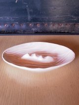 アンティーク　50'S　60'S　灰皿　小物入れ　陶器　アイボリー　ビンテージ