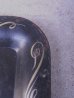 画像5: アンティーク　カルトン　carton　キャッシュトレー　ティントレイ　カーリー　OLD ピンスト　花柄　ブラック　ビンテージ　　　 (5)