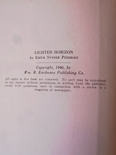 画像4: アンティーク　洋書　LIGHTED HORIZON　1940　本　古書　ビンテージ