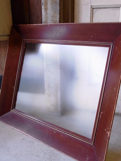 画像5: アンティーク　1920’S　30’S　フレーム　木製フレーム　 額縁　ガラス付き　ビンテージ