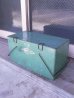 画像1: ビンテージ　1940'S  メタルクーラーボックス　クーラーボックス　ICE BOX　ライトグリーン　メタルボックス付　アウトドア　アンティーク (1)