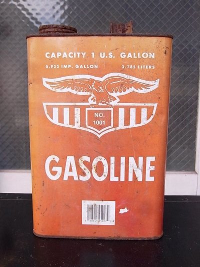 画像3: アンティーク　ティン缶　1ガロン　GASOLINE　EAGLE　ガソリン缶　オイル缶　ビンテージ