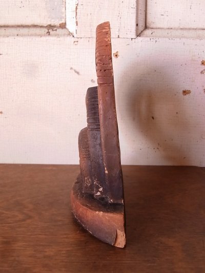 画像4: 卓上オブジェ　フォークアート　南米　陶器　エレファント　象　ゾウ　アンティーク　ビンテージ