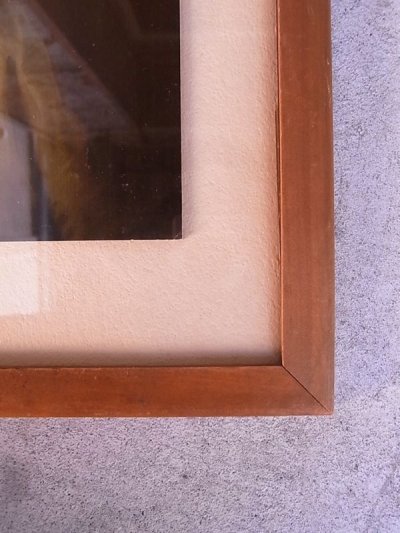 画像5: 1940’S　ジーザス　jesus　イエス　キリスト　ウッドフレーム　ガラス入り　WARNER SALLMAN　アンティーク　ウォールオーナメント　ビンテージ