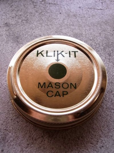 画像5: MASON CAP　メイソンジャー　BALL　替蓋　KLIK-IT　REGULAR-MOUTH　デッドストック　アンティーク　ビンテージ