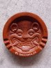 画像2: コスタリカ　灰皿　アッシュトレイ　アニマル　EL SALVADOR CA　陶器　アンティーク　ビンテージ (2)