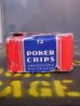 画像4: 1950’S　カジノゲームコイン　チップ　硬質厚紙　レッド　ブルー　ホワイト　POKER CHIPS　アンティーク　ビンテージ  (4)