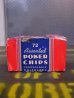 画像2: 1950’S　カジノゲームコイン　チップ　硬質厚紙　レッド　ブルー　ホワイト　POKER CHIPS　アンティーク　ビンテージ  (2)