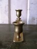 画像4: キャンドルホルダー　3連　キャンドルスタンド　ろうそく立て　燭台　真鍮　アンティーク　ビンテージ (4)