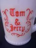 画像5: マッキー社　McKEE　マグカップ　プリントマグ　tom&jerry　トム＆ジェリー　エッグノッグ　ミルクガラス　アンティーク　ビンテージ (5)