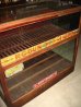 画像4: 1910'S 1920'S　カウンターショーケース　木枠ガラスショーケース　タバコ　展示ケース　ディスプレーケース　R・G・DUN　KING EDWARD　LA FENDRICH　シガー　tabaco　cigar　アンティーク　ビンテージ (4)