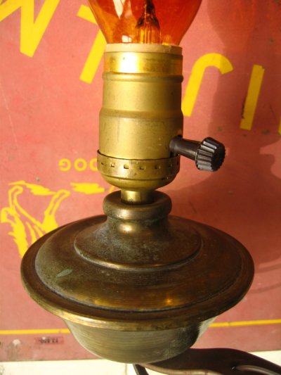 画像3: フロアランプ　1950’S　ツインソケット　燭台デザイン　2灯　高さ変更可能　アイアン　真鍮　アンティーク　ビンテージ