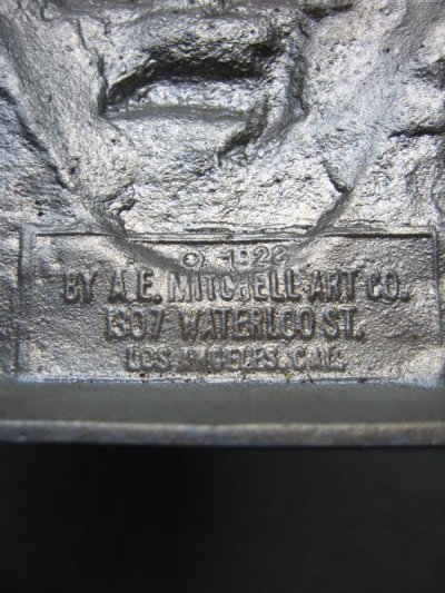 画像4: c1928　A.E.MITCHELL ART Co.　Metal Wall Plaque　メッセージアート　アルミ合金　壁掛け　ウォールオーナメント　アンティーク　ビンテージ