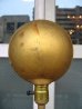 画像5: インダストリアル　デスクランプ　メタルシェード　ゴールド　ビクトリアン装飾　アンティーク　ビンテージ (5)