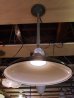 画像1: アンティーク　インダストリアルシーリングライト　ホーローメタルシェード　琺瑯　ペンダントランプ　1灯　グリーン　ビンテージ (1)