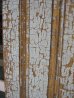 画像4: 木製ドア　ホワイト×スカイブルー　シャビー　スパイダー　最高　アンティーク　ビンテージ (4)