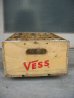 画像3: ボトルクレート　ベス　VESS　ボトルケース　ウッドボックス　木箱　アドバタイジング　アンティーク　ビンテージ