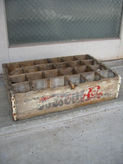 画像1: 1940'S　ボトルクレート　NESBITT'S ORANGE　ボトルケース　ウッドボックス　木箱　アドバタイジング　アンティーク　ビンテージ　その2