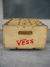 画像5: ボトルクレート　ベス　VESS　ボトルケース　ウッドボックス　木箱　アドバタイジング　アンティーク　ビンテージ