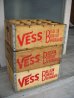 画像1: ボトルクレート　ベス　VESS　ボトルケース　ウッドボックス　木箱　アドバタイジング　アンティーク　ビンテージ (1)