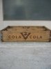 画像3: ボトルクレート　3V COLA　ボトルケース　ウッドボックス　木箱　アドバタイジング　アンティーク　ビンテージ　その1 (3)