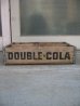 画像4: ボトルクレート　ダブルコーラ　DOUBLE COLA　ボトルケース　ウッドボックス　木箱　アドバタイジング　アンティーク　ビンテージ　その7