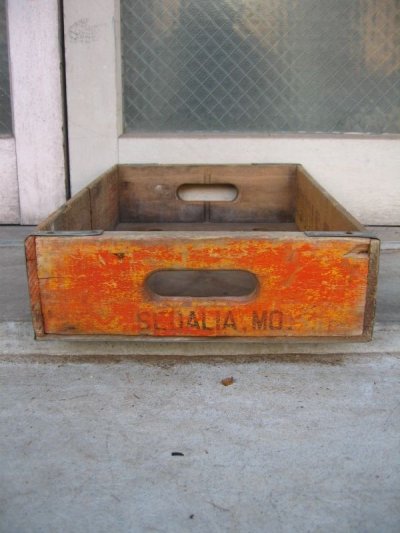 画像4: 1940’S　50年代　ボトルクレート　DOUBLE COLA　ボトルケース　ウッドボックス　木箱　アドバタイジング　アンティーク　ビンテージ　その10