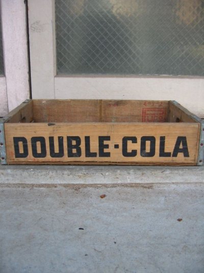 画像3: 1940’S　50年代　ボトルクレート　DOUBLE COLA　ボトルケース　ウッドボックス　木箱　アドバタイジング　アンティーク　ビンテージ　その10