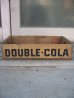 画像3: 1940’S　50年代　ボトルクレート　DOUBLE COLA　ボトルケース　ウッドボックス　木箱　アドバタイジング　アンティーク　ビンテージ　その10 (3)