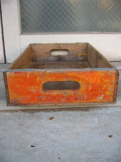 画像2: 1940’S　50年代　ボトルクレート　DOUBLE COLA　ボトルケース　ウッドボックス　木箱　アドバタイジング　アンティーク　ビンテージ　その10