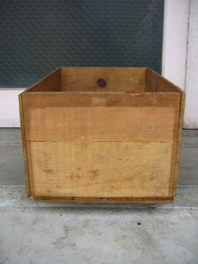 画像2: ウッドボックス　木箱　ストレージBOX　無地　アンティーク　ビンテージ