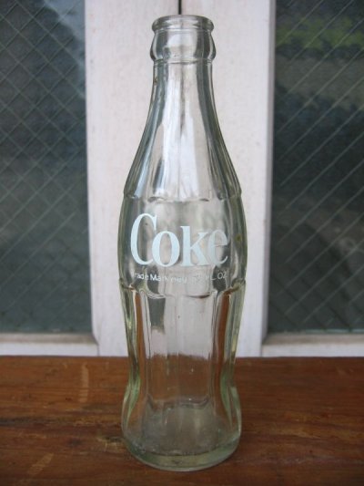 画像3: SODA BOTTLE　ソーダボトル　ポップボトル　ガラス瓶　コカコーラ　COCA COLA　coke　クリアガラス　アドバタイジング　アンティーク　ビンテージ
