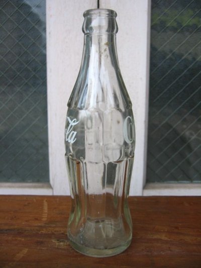 画像4: SODA BOTTLE　ソーダボトル　ポップボトル　ガラス瓶　コカコーラ　COCA COLA　coke　クリアガラス　アドバタイジング　アンティーク　ビンテージ