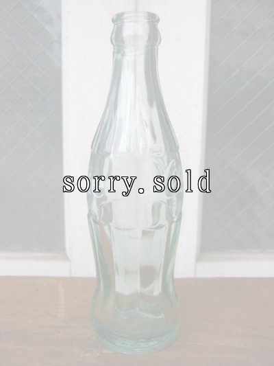 画像2: SODA BOTTLE　ソーダボトル　ポップボトル　ガラス瓶　コカコーラ　COCA COLA　coke　コンツアーボトル　アドバタイジング　アンティーク　ビンテージ