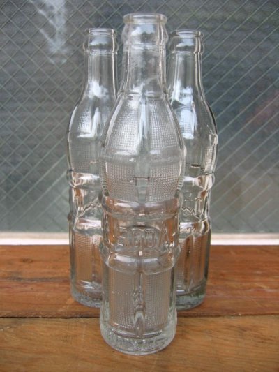 画像1: 1950'S　レア　SODA BOTTLE　ソーダボトル　ポップボトル　ガラス瓶　O.K SODA　アドバタイジング　アンティーク　ビンテージ
