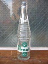 1950'S　SODA BOTTLE　ソーダボトル　ポップボトル　ガラスボトル　flynn's　アドバタイジング　アンティーク　ビンテージ