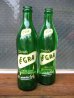 画像1: 1950'S　レア　SODA BOTTLE　ソーダボトル　ポップボトル　ガラス瓶　LEGRA Lemon Grapefruit SODA　アドバタイジング　アンティーク　ビンテージ (1)