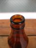 画像11: 1930'S　SODA BOTTLE　ソーダボトル　ポップボトル　ガラスボトル　メジャーボトル　アンバー　アンティーク　ビンテージ