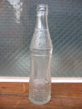 1930'S　レア　SODA BOTTLE　ソーダボトル　ポップボトル　ガラスボトル　HUBERT BOTTLING CO.　アドバタイジング　アンティーク　ビンテージ