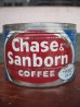画像4: ティン缶　Chase&Sanborn COFFEE　コーヒー缶　アドバタイジング　アンティーク　ビンテージ (4)