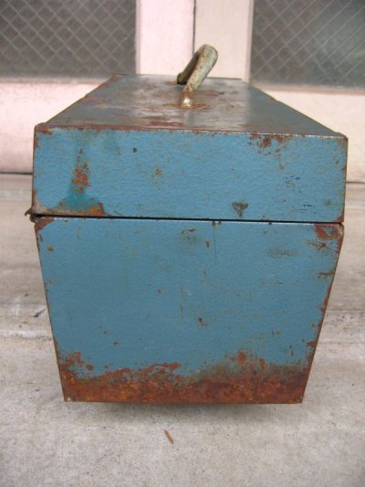 画像4: ツールボックス　メタルボックス　工具箱　COMPANION　ブルー　インダストリアル　アンティーク　ビンテージ
