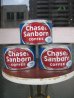 画像1: ティン缶　Chase&Sanborn COFFEE　コーヒー缶　アドバタイジング　アンティーク　ビンテージ (1)
